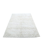 Vista 4'7'' X 6'9'' Hand-Knotted Wool Rug 4'7'' x 6'9'' (138 X 203) / Ivory / Ivory