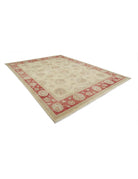 Ziegler 9' 7" X 13' 1" Hand-Knotted Wool Rug 9' 7" X 13' 1" (292 X 399) / Red / Ivory