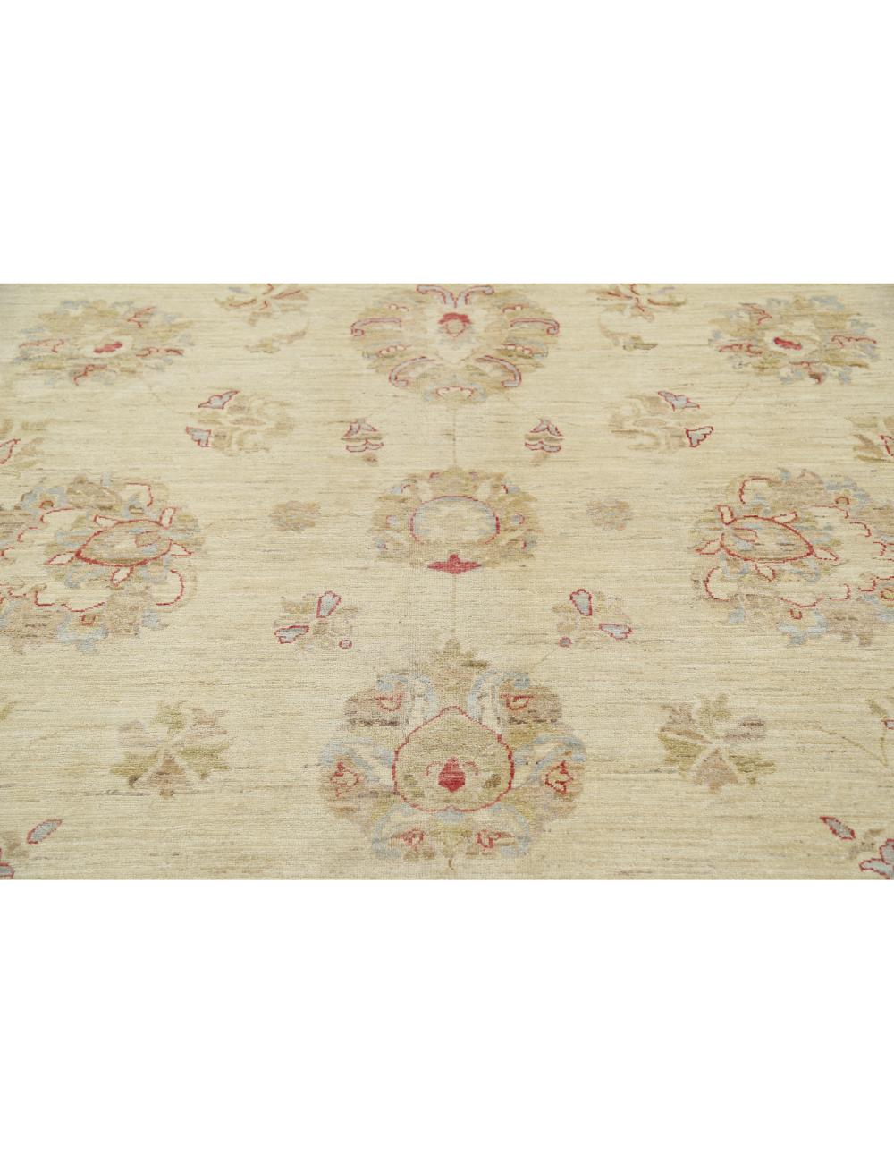 Ziegler 9' 7" X 13' 1" Hand-Knotted Wool Rug 9' 7" X 13' 1" (292 X 399) / Red / Ivory