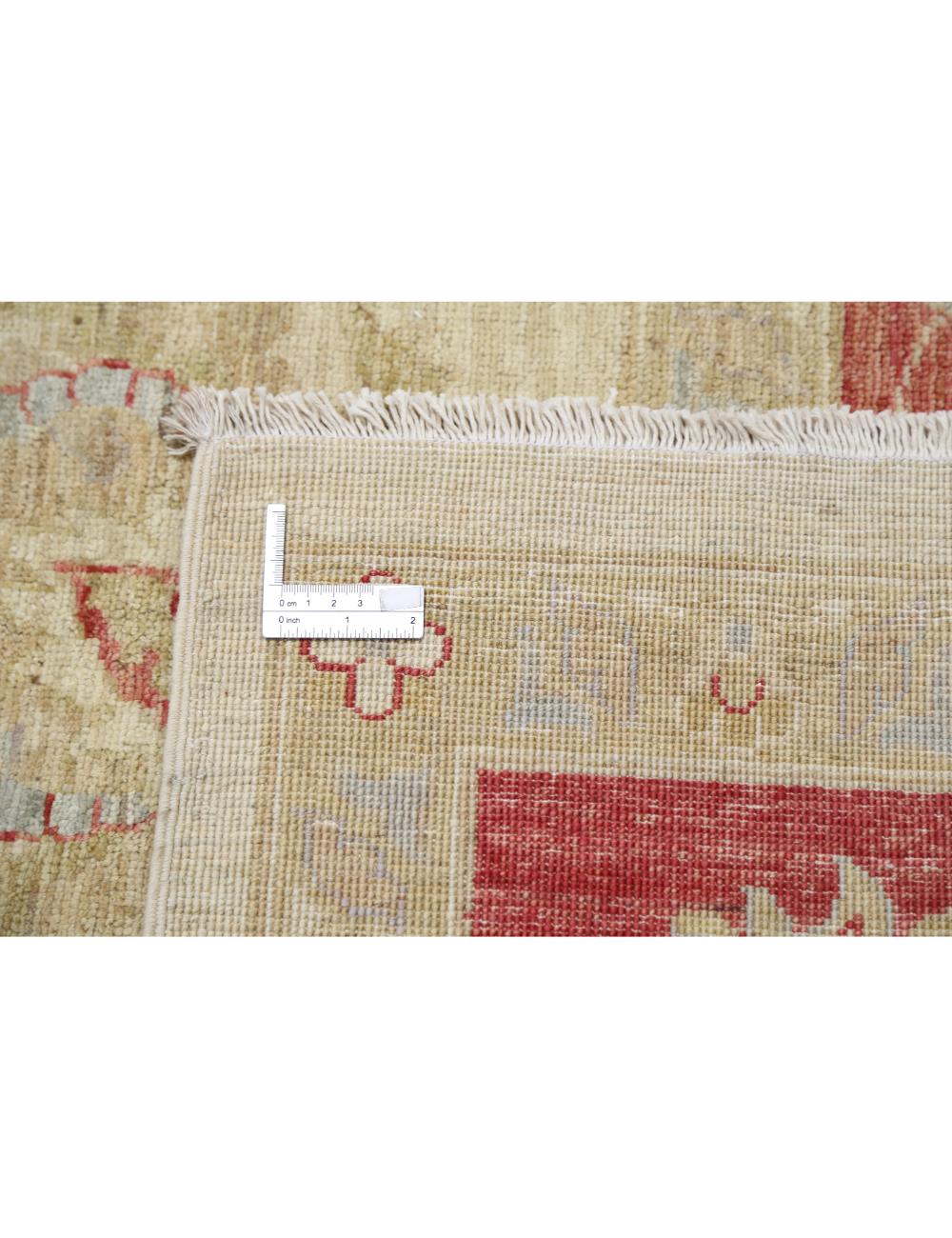 Ziegler 9' 7" X 13' 1" Hand-Knotted Wool Rug 9' 7" X 13' 1" (292 X 399) / Red / Ivory