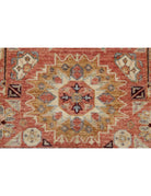 Ziegler 4' 11" X 6' 9" Hand-Knotted Wool Rug 4' 11" X 6' 9" (150 X 206) / Ivory / Red