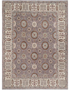 Ziegler 7' 9" X 10' 9" Hand-Knotted Wool Rug 7' 9" X 10' 9" (236 X 328) / Grey / Ivory