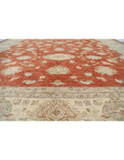 Ziegler 9' 1" X 11' 6" Hand-Knotted Wool Rug 9' 1" X 11' 6" (277 X 351) / Rust / Ivory