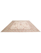 Ziegler 11' 5" X 14' 5" Hand-Knotted Wool Rug 11' 5" X 14' 5" (348 X 439) / Ivory / Grey