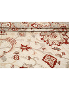 Ziegler 11' 5" X 14' 5" Hand-Knotted Wool Rug 11' 5" X 14' 5" (348 X 439) / Ivory / Grey