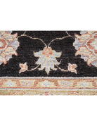 Ziegler 3' 4" X 4' 11" Hand-Knotted Wool Rug 3' 4" X 4' 11" (102 X 150) / Brown / Green