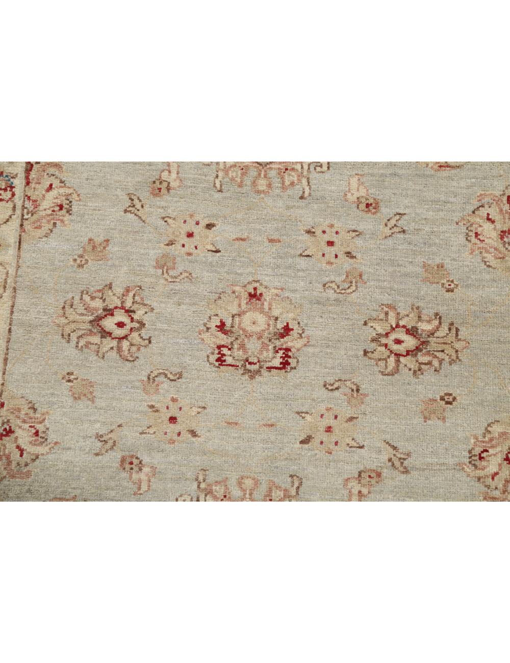 Ziegler 3' 0" X 4' 3" Hand-Knotted Wool Rug 3' 0" X 4' 3" (91 X 130) / Blue / Ivory