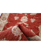 Ziegler 2' 7" X 8' 4" Hand-Knotted Wool Rug 2' 7" X 8' 4" (79 X 254) / Red / Ivory