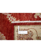 Ziegler 2' 7" X 8' 4" Hand-Knotted Wool Rug 2' 7" X 8' 4" (79 X 254) / Red / Ivory