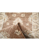 Ziegler 2' 4" X 8' 6" Hand-Knotted Wool Rug 2' 4" X 8' 6" (71 X 259) / Brown / Ivory