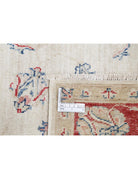 Ziegler 3' 11" X 5' 9" Hand-Knotted Wool Rug 3' 11" X 5' 9" (119 X 175) / Ivory / Red