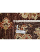 Ziegler 3' 9" X 5' 10" Hand-Knotted Wool Rug 3' 9" X 5' 10" (114 X 178) / Brown / Ivory