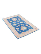 Ziegler 2' 7" X 4' 0" Hand-Knotted Wool Rug 2' 7" X 4' 0" (79 X 122) / Blue / Lilac