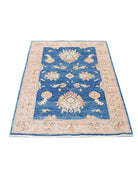 Ziegler 2' 7" X 4' 0" Hand-Knotted Wool Rug 2' 7" X 4' 0" (79 X 122) / Blue / Lilac