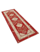 Ziegler 2' 8" X 6' 6" Hand-Knotted Wool Rug 2' 8" X 6' 6" (81 X 198) / Red / Ivory