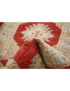 Ziegler 2' 11" X 7' 9" Hand-Knotted Wool Rug 2' 11" X 7' 9" (89 X 236) / Red / Ivory