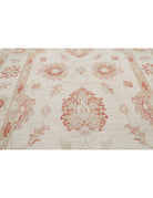 Ziegler 2' 7" X 4' 3" Hand-Knotted Wool Rug 2' 7" X 4' 3" (79 X 130) / Ivory / Red