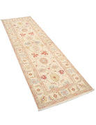 Ziegler 2' 7" X 8' 2" Hand-Knotted Wool Rug 2' 7" X 8' 2" (79 X 249) / Ivory / Multi