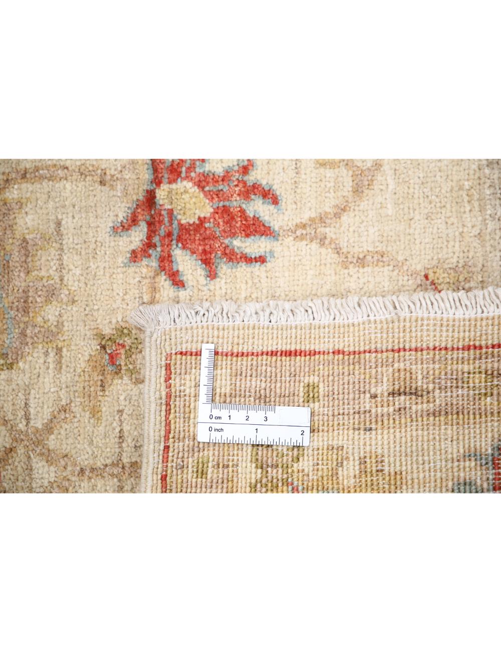 Ziegler 2' 7" X 8' 2" Hand-Knotted Wool Rug 2' 7" X 8' 2" (79 X 249) / Ivory / Multi