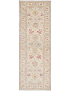 Ziegler 2' 7" X 8' 2" Hand-Knotted Wool Rug 2' 7" X 8' 2" (79 X 249) / Ivory / Multi