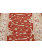 Ziegler 2' 8" X 4' 7" Hand-Knotted Wool Rug 2' 8" X 4' 7" (81 X 140) / Red / Ivory