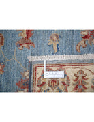 Ziegler 2' 6" X 9' 9" Hand-Knotted Wool Rug 2' 6" X 9' 9" (76 X 297) / Blue / Ivory