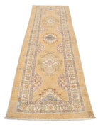 Ziegler 2' 7" X 8' 4" Hand-Knotted Wool Rug 2' 7" X 8' 4" (79 X 254) / Taupe / Ivory