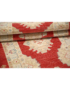 Ziegler 2' 9" X 7' 8" Hand-Knotted Wool Rug 2' 9" X 7' 8" (84 X 234) / Red / Ivory