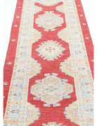 Ziegler 2' 8" X 7' 9" Hand-Knotted Wool Rug 2' 8" X 7' 9" (81 X 236) / Red / Ivory