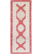 Ziegler 2' 8" X 7' 9" Hand-Knotted Wool Rug 2' 8" X 7' 9" (81 X 236) / Red / Ivory