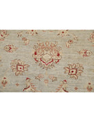 Ziegler 2' 11" X 4' 3" Hand-Knotted Wool Rug 2' 11" X 4' 3" (89 X 130) / Blue / Ivory