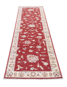 Ziegler 2' 8" X 9' 9" Hand-Knotted Wool Rug 2' 8" X 9' 9" (81 X 297) / Red / Ivory