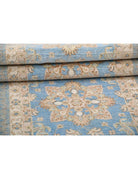 Ziegler 2' 9" X 8' 0" Hand-Knotted Wool Rug 2' 9" X 8' 0" (84 X 244) / Blue / Ivory