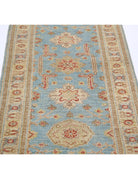 Ziegler 2' 7" X 7' 11" Hand-Knotted Wool Rug 2' 7" X 7' 11" (79 X 241) / Blue / Ivory