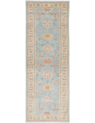 Ziegler 2' 7" X 7' 11" Hand-Knotted Wool Rug 2' 7" X 7' 11" (79 X 241) / Blue / Ivory