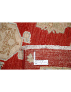 Ziegler 2' 8" X 7' 9" Hand-Knotted Wool Rug 2' 8" X 7' 9" (81 X 236) / Red / Ivory