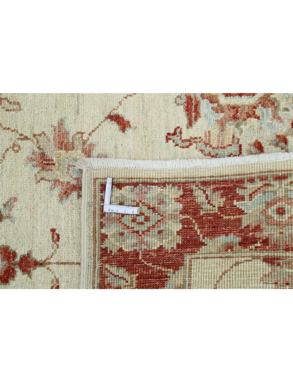 Ziegler 2' 5" X 7' 10" Hand-Knotted Wool Rug 2' 5" X 7' 10" (74 X 239) / Red / Ivory