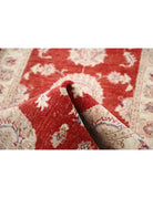 Ziegler 2' 9" X 10' 1" Hand-Knotted Wool Rug 2' 9" X 10' 1" (84 X 307) / Red / Ivory