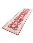 Ziegler 2' 7" X 9' 8" Hand-Knotted Wool Rug 2' 7" X 9' 8" (79 X 295) / Red / Ivory