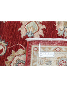 Ziegler 2' 7" X 9' 8" Hand-Knotted Wool Rug 2' 7" X 9' 8" (79 X 295) / Red / Ivory