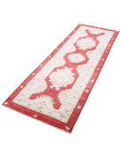 Ziegler 2' 7" X 7' 7" Hand-Knotted Wool Rug 2' 7" X 7' 7" (79 X 231) / Red / Ivory