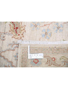 Ziegler 2' 8" X 8' 4" Hand-Knotted Wool Rug 2' 8" X 8' 4" (81 X 254) / Ivory / Blue