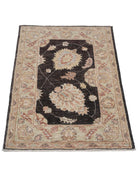 Ziegler 2' 1" X 3' 1" Hand-Knotted Wool Rug 2' 1" X 3' 1" (64 X 94) / Brown / Ivory