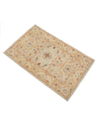 Ziegler 2' 0" X 3' 1" Hand-Knotted Wool Rug 2' 0" X 3' 1" (61 X 94) / Taupe / Ivory