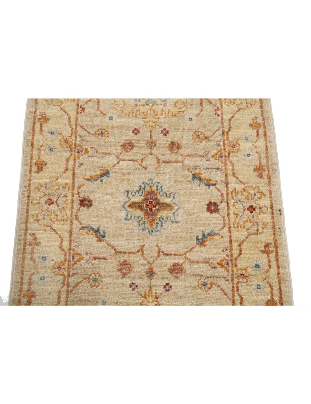 Ziegler 2' 0" X 3' 1" Hand-Knotted Wool Rug 2' 0" X 3' 1" (61 X 94) / Taupe / Ivory