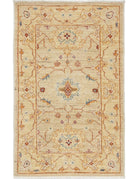 Ziegler 2' 0" X 3' 1" Hand-Knotted Wool Rug 2' 0" X 3' 1" (61 X 94) / Taupe / Ivory