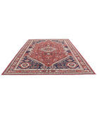 Ziegler 9'1'' X 11'7'' Hand-Knotted Wool Rug 9'1'' x 11'7'' (273 X 348) / Red / Blue