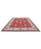 Ziegler 10'1'' X 13'3'' Hand-Knotted Wool Rug 10'1'' x 13'3'' (303 X 398) / Red / Ivory