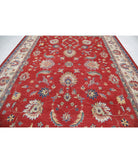 Ziegler 10'1'' X 13'3'' Hand-Knotted Wool Rug 10'1'' x 13'3'' (303 X 398) / Red / Ivory