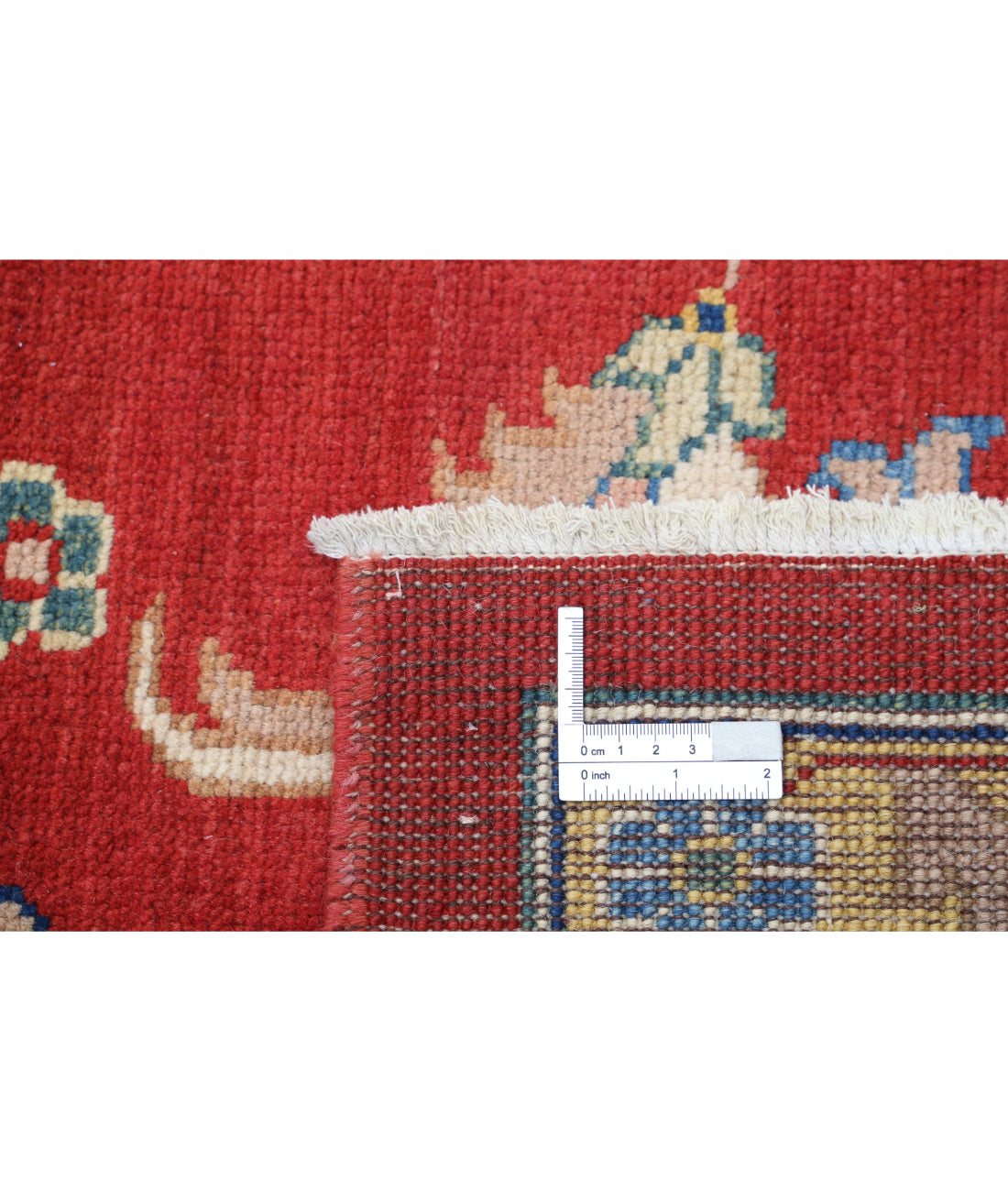 Ziegler 10'1'' X 13'2'' Hand-Knotted Wool Rug 10'1'' x 13'2'' (303 X 395) / Red / Blue